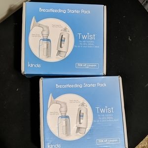 2 pack Kiinde breastfeeding starter Pack